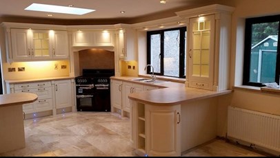 Image of kichen in Carlow manufactured and fitted by Lee Murphy Kitchen Refurbishment, kitchens in Carlow are manufactured and fitted by Lee Murphy Kitchen Refurbishment