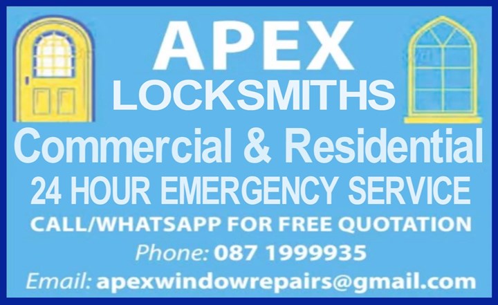 Locksmith Roscommon - Apex Locksmiths