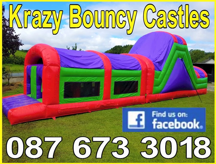 Bouncy castle hire specialists Leitrim, logo