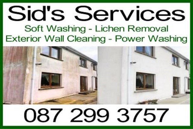 Sid's Services Soft Washing logo