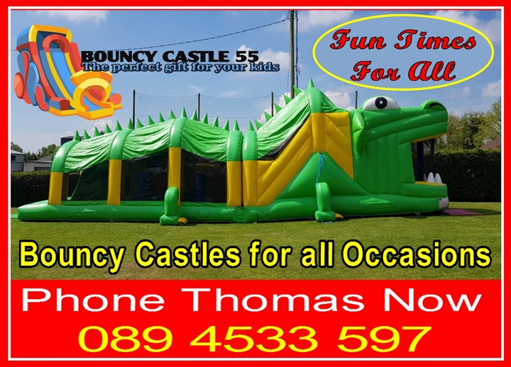 Bouncy Castle 55 Hire logo