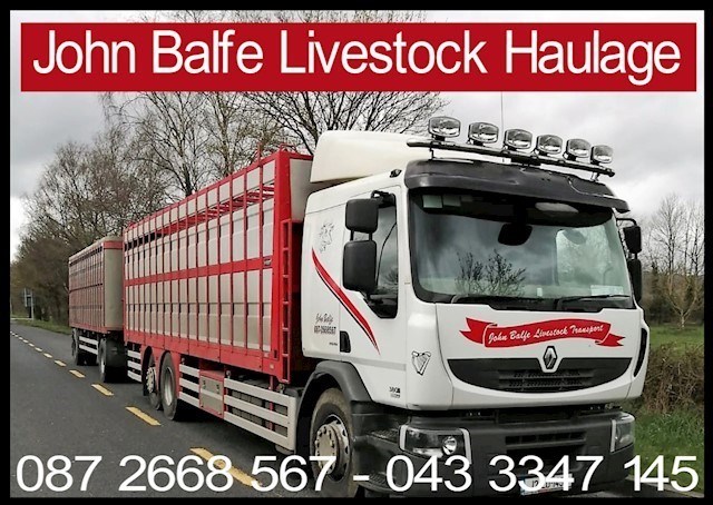 Livestock haulage Longford, logo