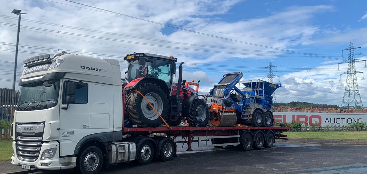 Low loader transport Ireland - Damien Fanning Low Loader Transport - Heavy Haulage Specialists Ireland