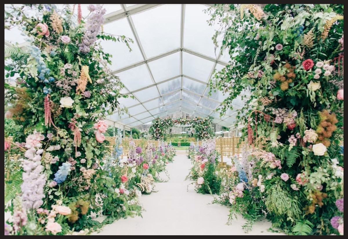 Wedding marquee hire in Galway - carried out by Marquee Hire Galway