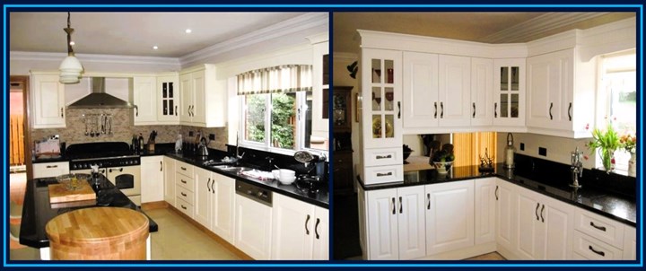 Kitchen renovations in Dundalk carried out by Kitchen Facelifts