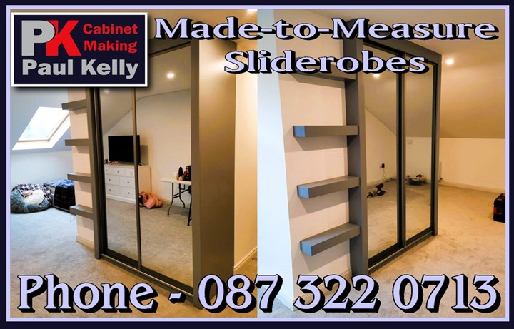 Made-to-Measure Sliderobes Monaghan, Louth - Paul Kelly Cabinet Making