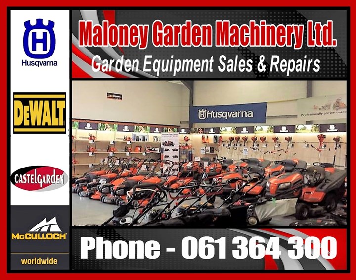Maloney Garden Machinery Ltd. Header