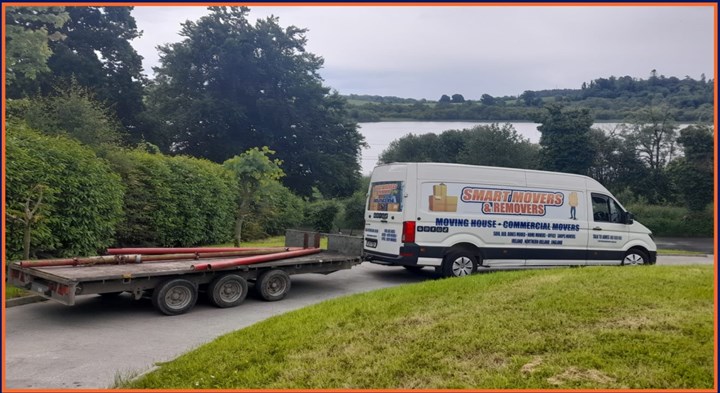 Image of trailer for heavy goods transport in Carlow by Man With Van Carlow