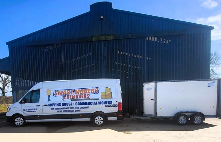 Commercial man with van Wexford - Smart Movers & Removers