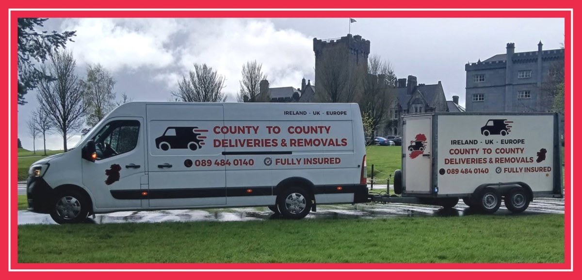 Man with van London to Ireland services