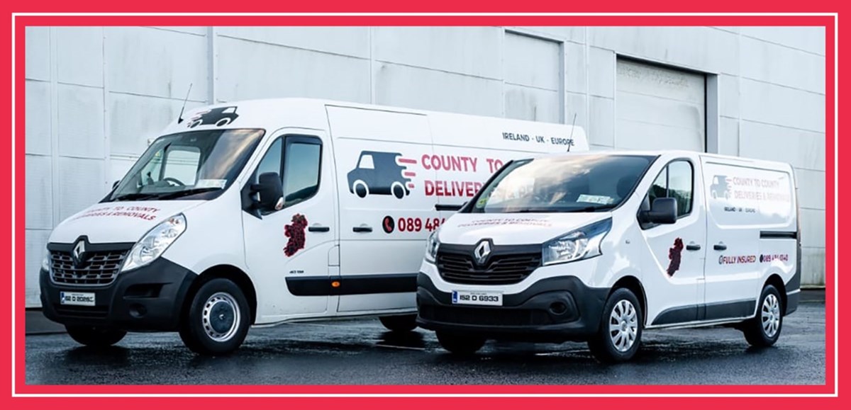 Man with van collections and deliveries to London from Ireland
