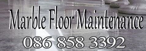 Marble floor maintenance Louth, logo