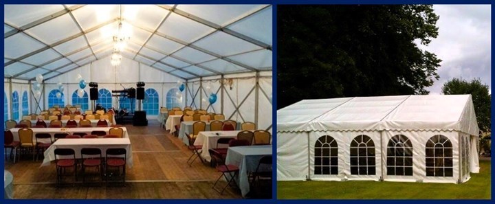 Party marquee hire in Armagh is provided by Armagh Marquee Hire