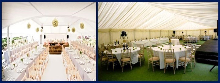 Wedding marquee hire in Armagh is provided by Armagh Marquee Hire