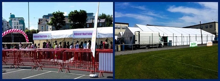 Festival marquee hire in Armagh is provided by Armagh Marquee Hire