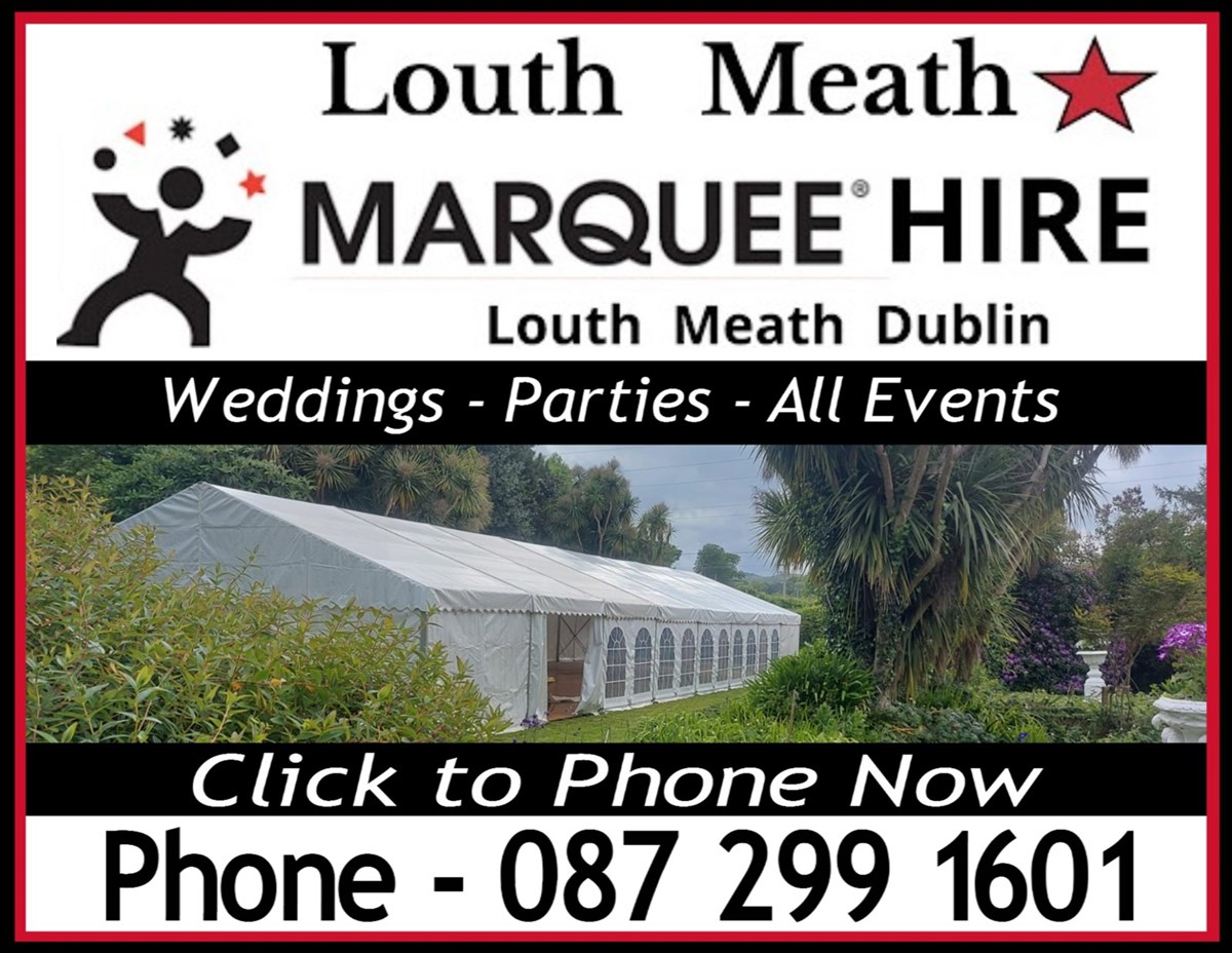 Click to phone now to enquire on marquee hire in Armagh