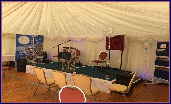 Corporate marquee hire in Louth is provided by Marquee Hire Louth