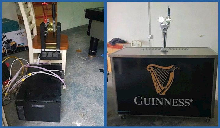 Beer keg coolers rental Meath & Cavan & Dublin