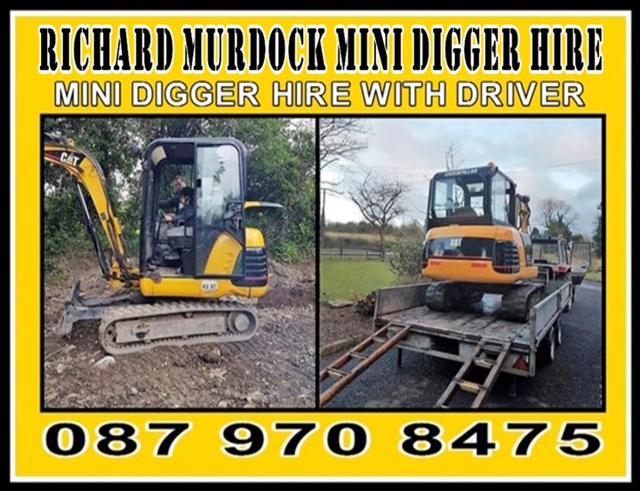 Richard Murdock Mini Digger Hire Cootehill