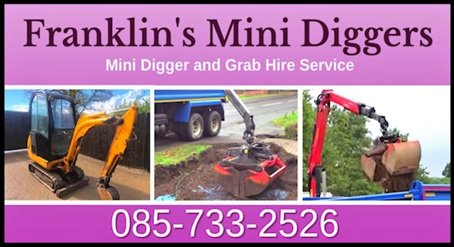 Image of Mini Digger and Hiab Tipper Lorry Hire in Co. Limerick provided by Franklin's Mini Diggers