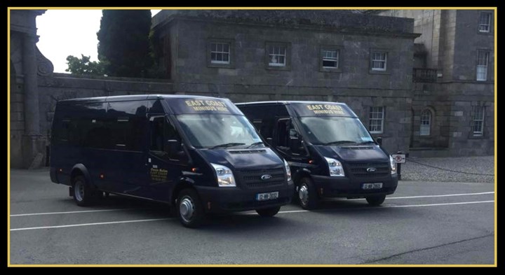 Minibus hire to and from Wicklow is provided by East Coast Minibus Hire