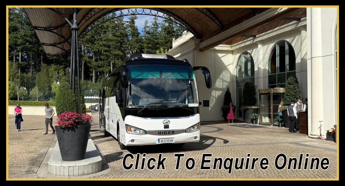 Event minibus hire to and from Bray and Greystones is provided by East Coast Minibus Hire