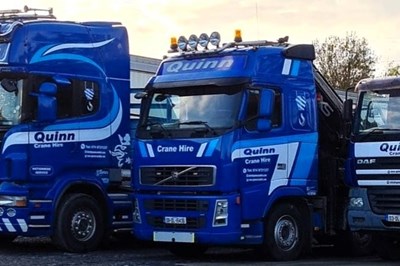 Castlebar, Westport, Ballina mobile crane hire -