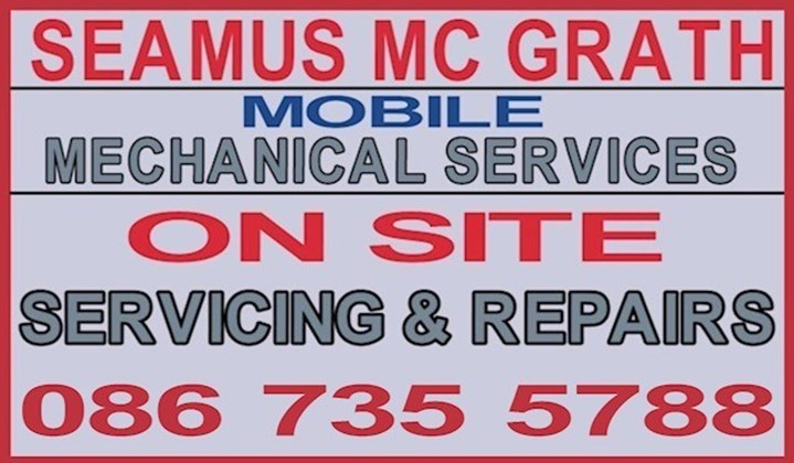 Seamus McGrath mobile mechanic Louth, logo 