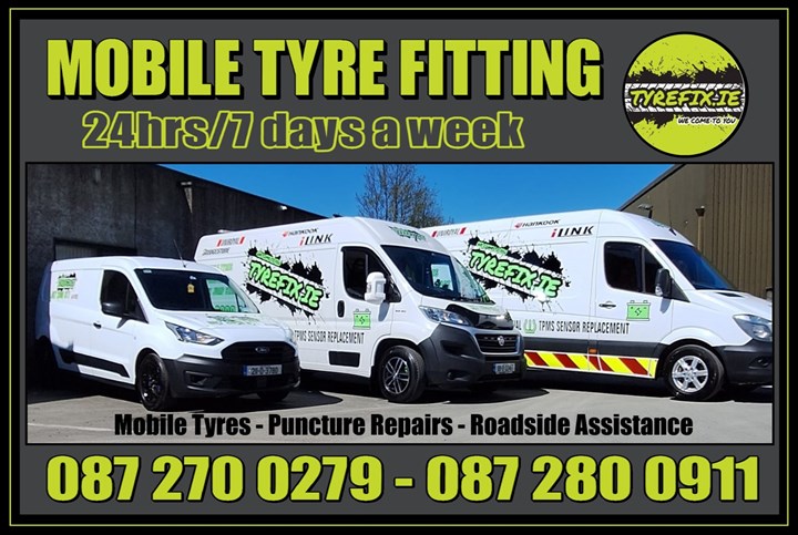 Mobile Tyre Fitting in Newcastle, Adamstown, and Rathcoole is carried out by TyreFix