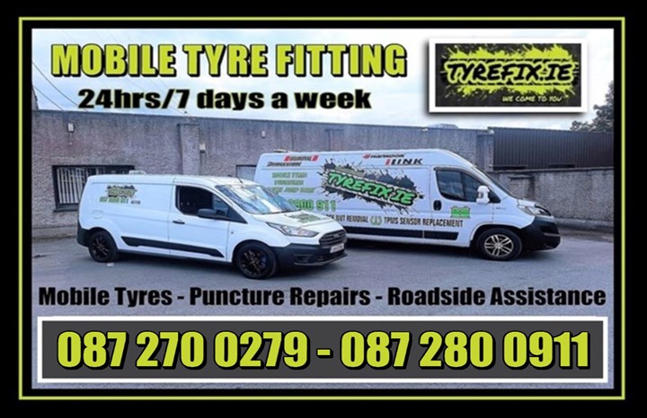 Mobile Tyre Fitting in Newcastle and Adamstown County Dublin - Tyrefix