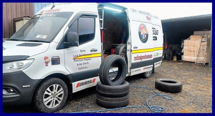 Mobile Tyre Service Van Naas