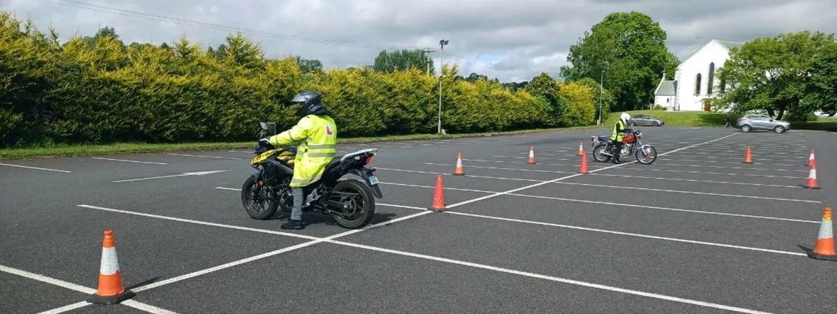 Advanced motorcycle training in Cavan