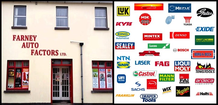 Image shows Carrickmacross Motor Factors Farney Auto Factors