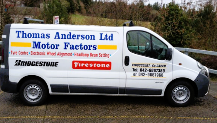 Motor Factors Kingscourt - deliveries available