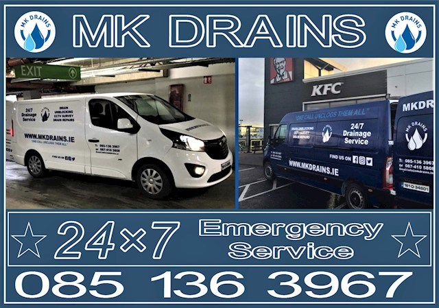 MK Drains Dublin 9 logo