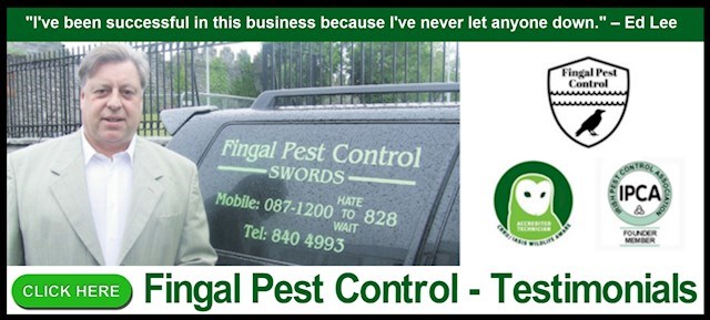 Fingal Pest Control testimonials