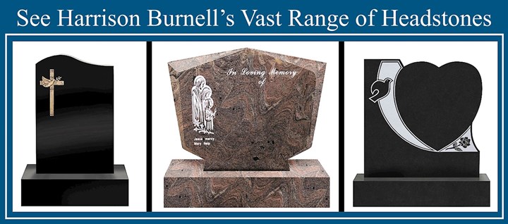 Deansgrange cemetery, new headstones available from Harrison Burnell