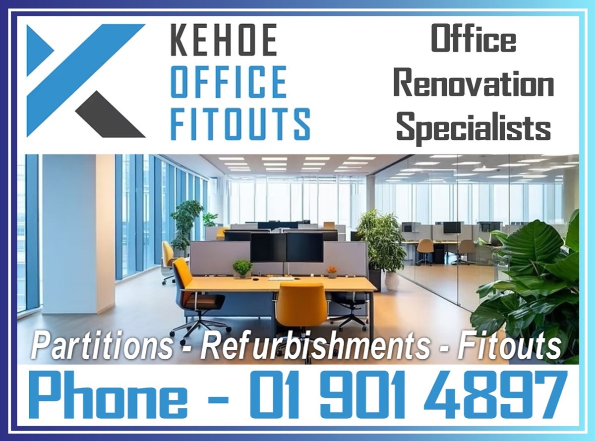 Office refurbishments and office fitouts in Dublin