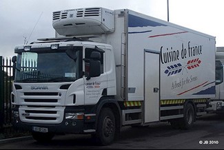 refrigerated haulage truck from O'Hara Logistics