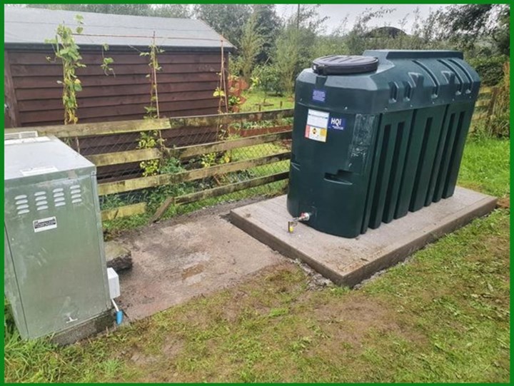 Oil tank replacement in Mullingar, Tullamore and Kinnegad is provided by Anthony Ryan Plumbing