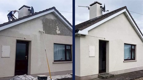 exterior painting in Offaly