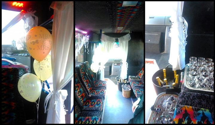 Party bus hire from Jim Johnson Party Buses