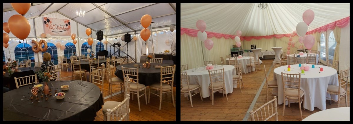 Party marquee hire in Louth can be arranged by Marquee Hire Louth