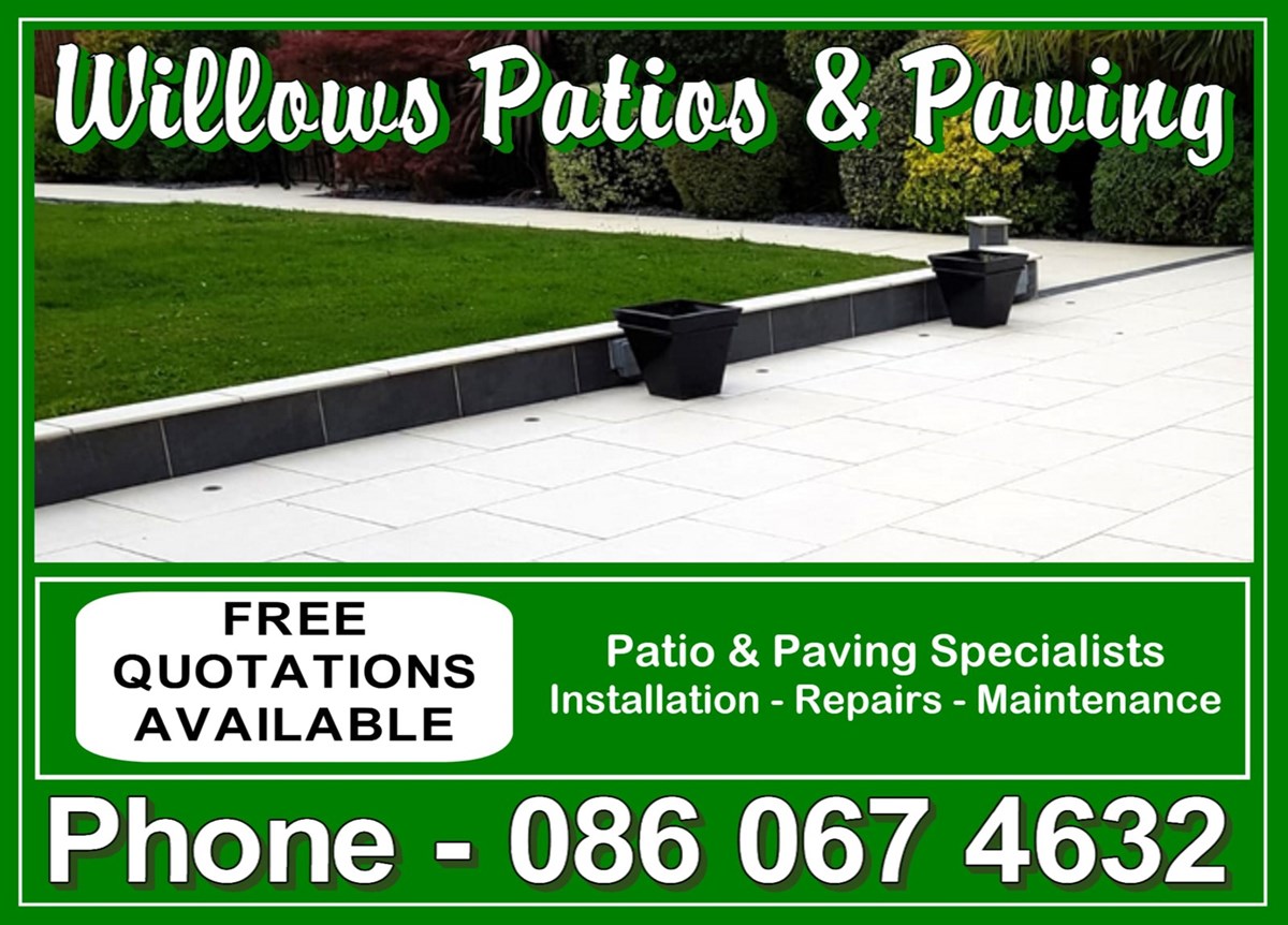 Paving and patios in Kilkenny - Willows Paving & Patios 