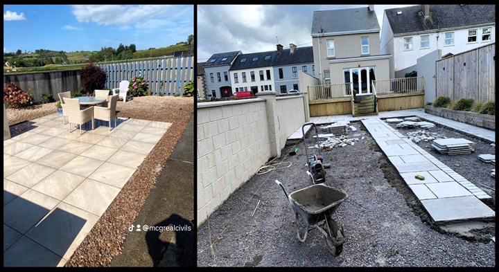 Patio and paving Galway