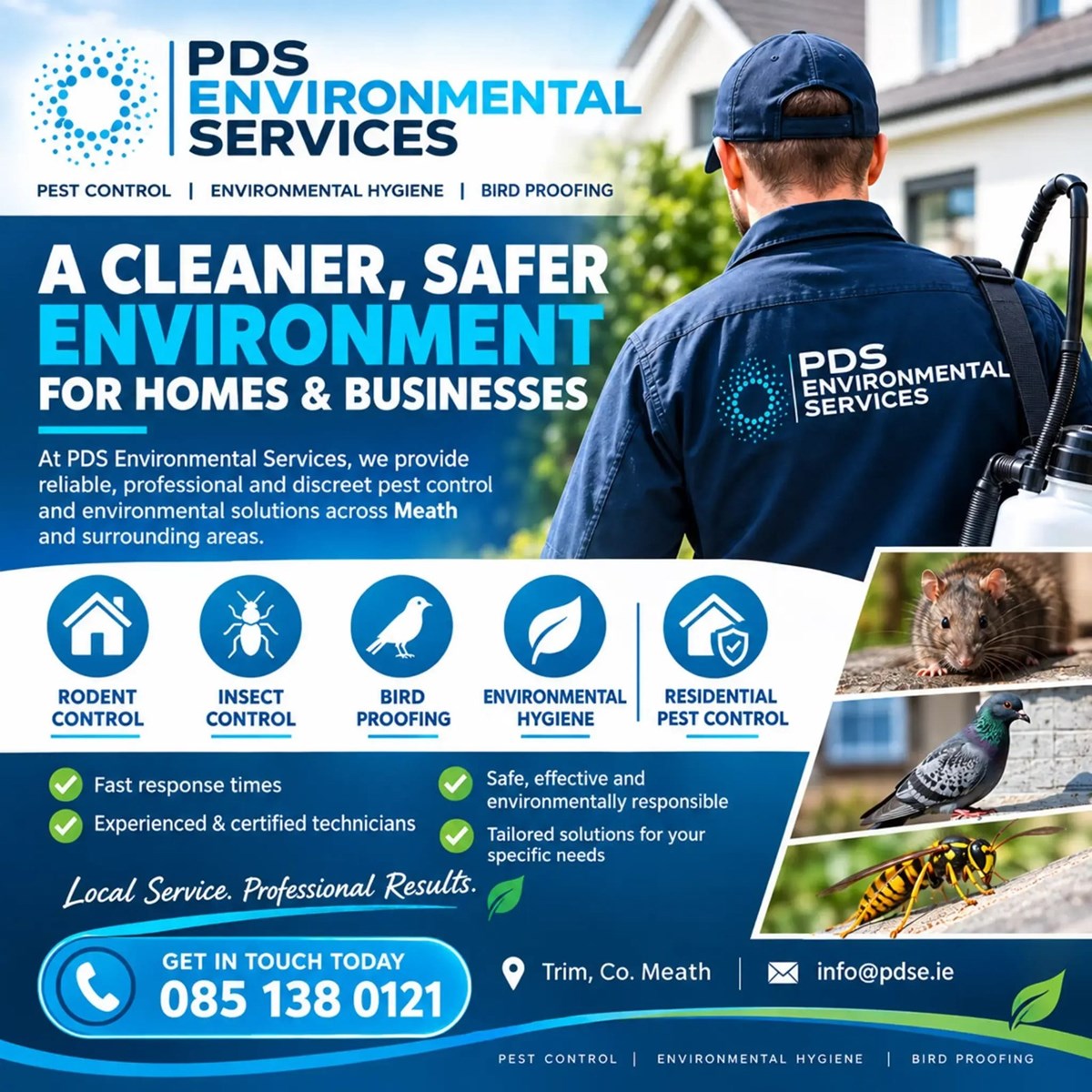 Pest control services in Athboy and Kells