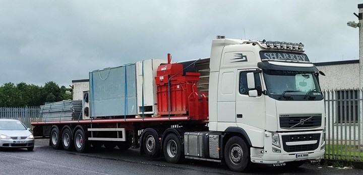 Low loader transport in County Donegal provided by OTM Low Loaders