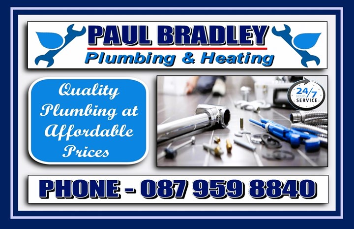 Plumber Lucan - Paul Bradley Plumbing and Heating Services