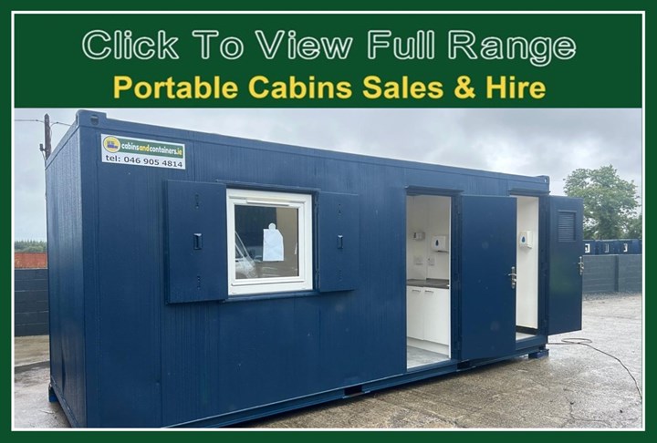 Portable office cabin hire - Meath - Kildare