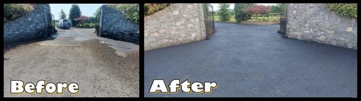 Power washing in Kilkenny is carried out by Exterior Home Cleaning